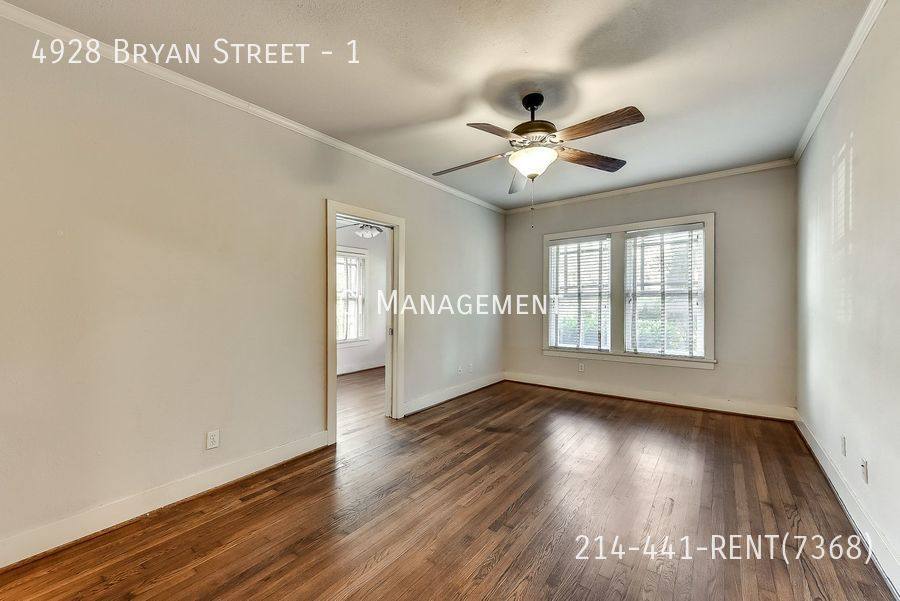Apartment for rent at 4928 Bryan St #1, Dallas, TX 75206