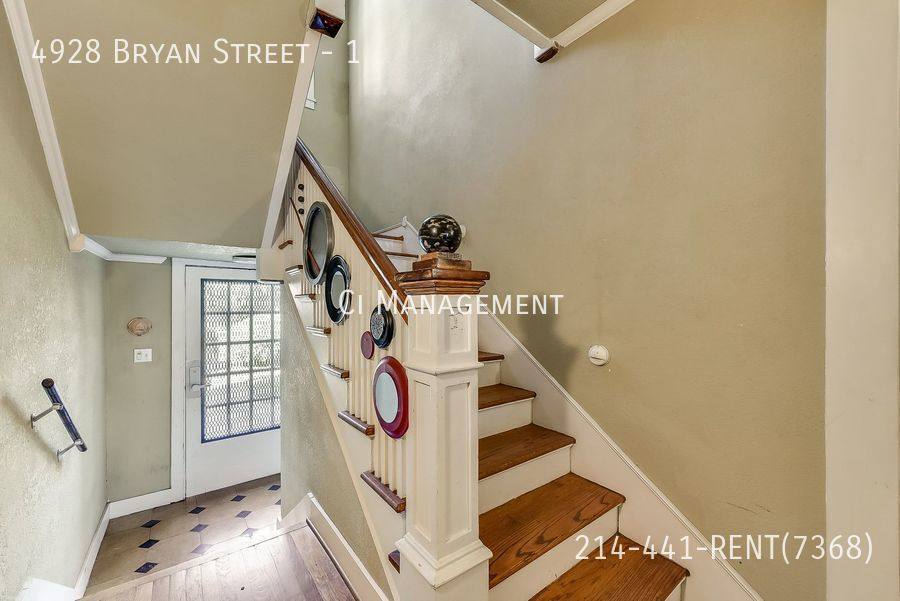 Apartment for rent at 4928 Bryan St #1, Dallas, TX 75206