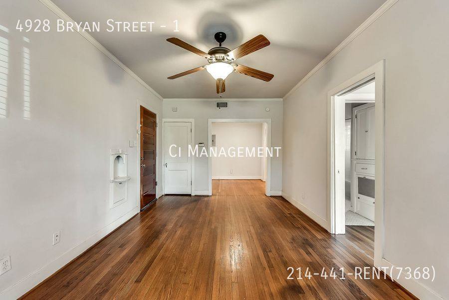 Apartment for rent at 4928 Bryan St #1, Dallas, TX 75206