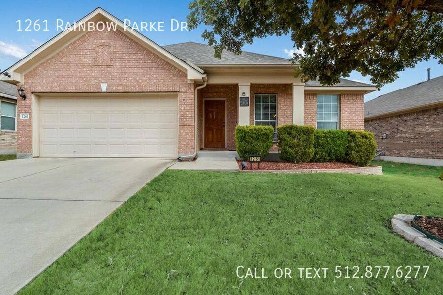 1261 Rainbow Parke Dr, Round Rock, TX 78665 - House for Rent
