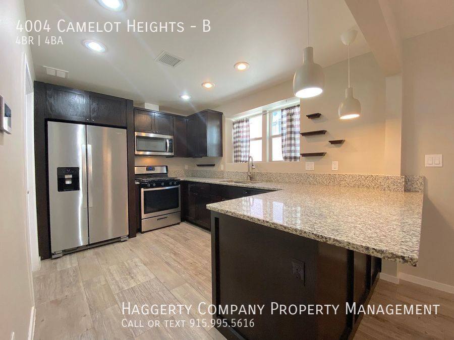 Townhouse for rent at 4004 Camelot Heights #B, El Paso, TX 79912