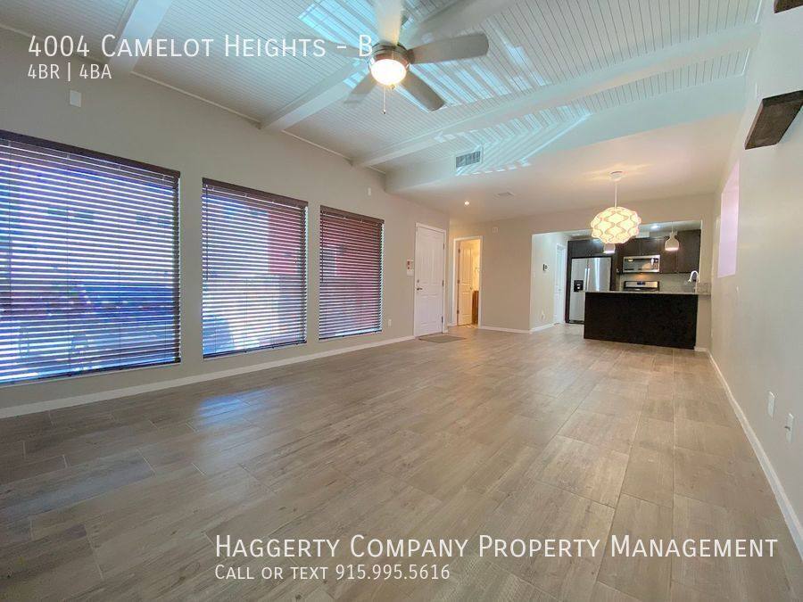 Townhouse for rent at 4004 Camelot Heights #B, El Paso, TX 79912