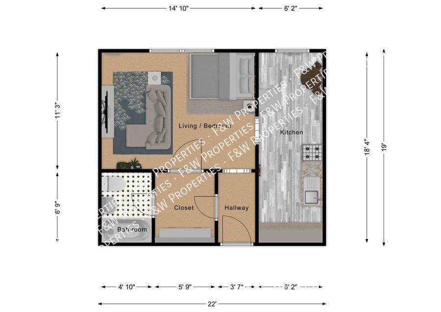 Apartment for rent at 55 Hamilton Pk #3, Columbus, OH 43203