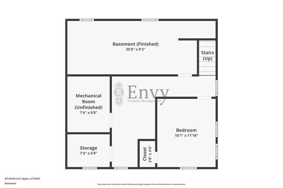 Apartment for rent at 873 Binford, Ogden, UT 84401