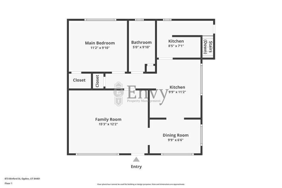 Apartment for rent at 873 Binford, Ogden, UT 84401