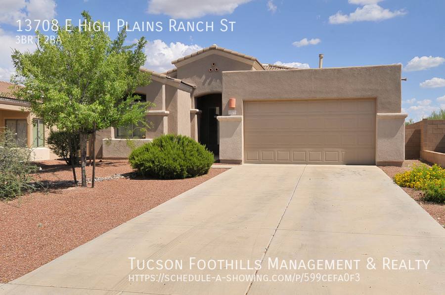 House for rent at 13708 E High Plains Ranch St, Vail, AZ 85641