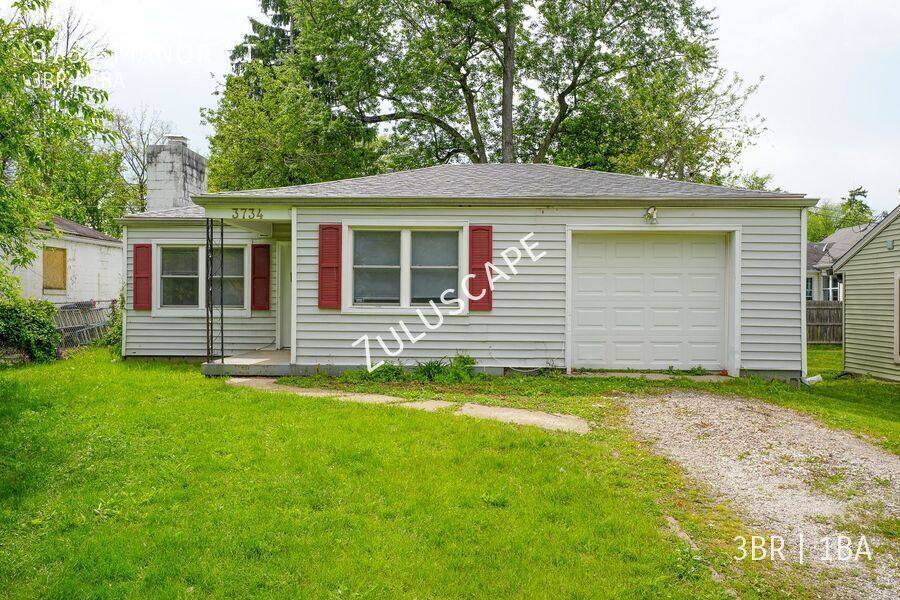 House for rent at 3734 Manor Court, Indianapolis, IN 46218