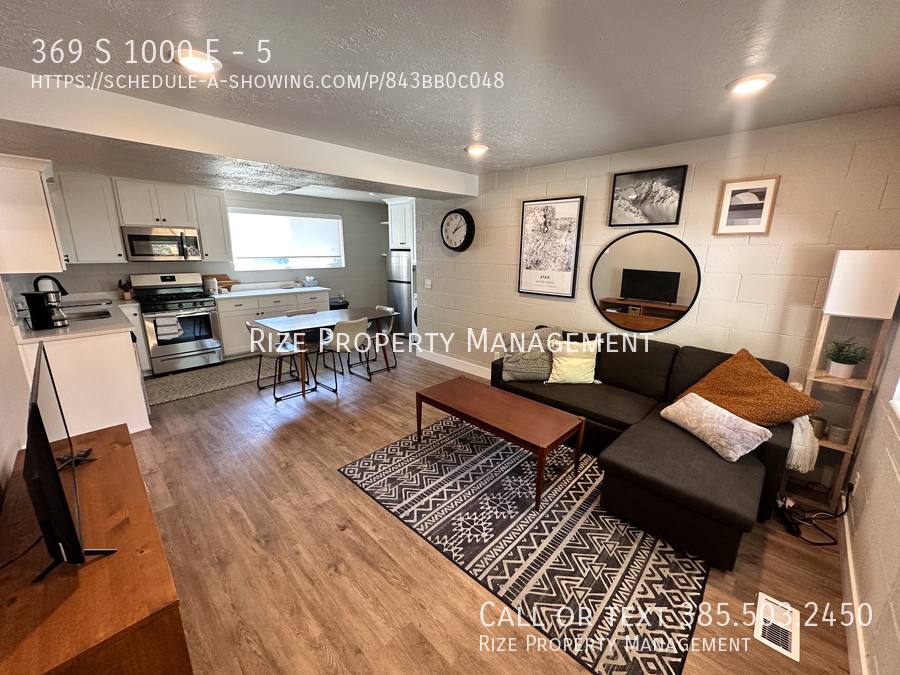 Apartment for rent at 369 S 1000 E #5, Salt Lake City, UT 84102