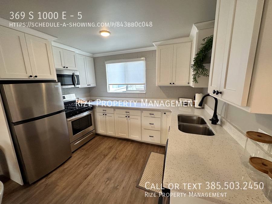 Apartment for rent at 369 S 1000 E #5, Salt Lake City, UT 84102
