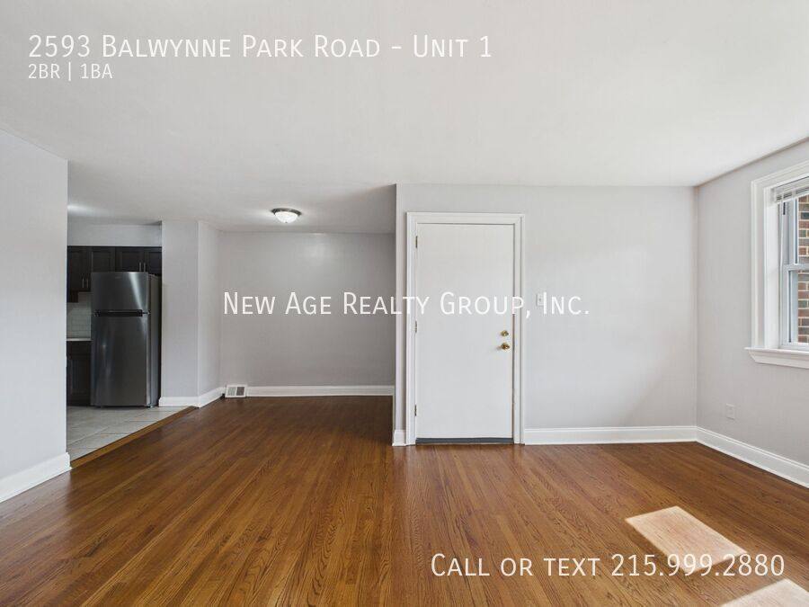 Apartment for rent at 2593 Balwynne Park Rd #1, Philadelphia, PA 19131