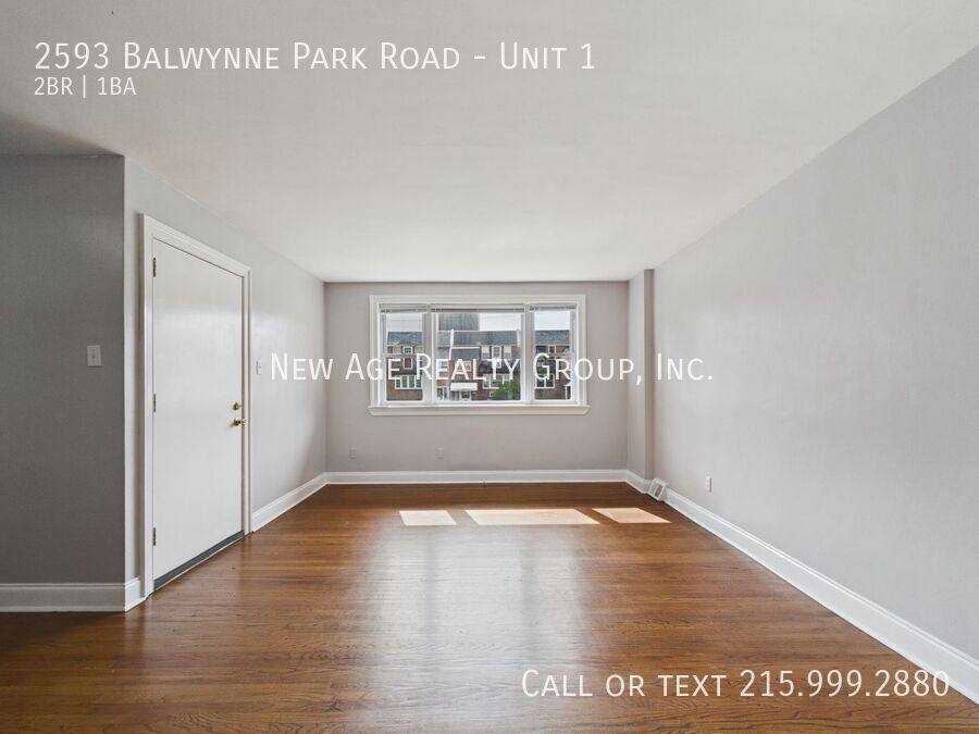 Apartment for rent at 2593 Balwynne Park Rd #1, Philadelphia, PA 19131