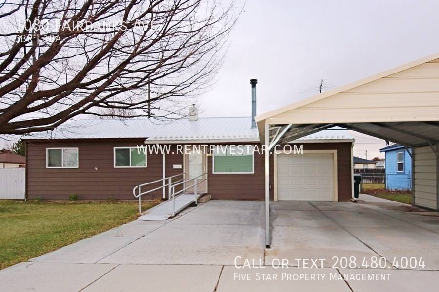 House for rent at 1080 Fairbanks Ave, Pocatello, ID 83201
