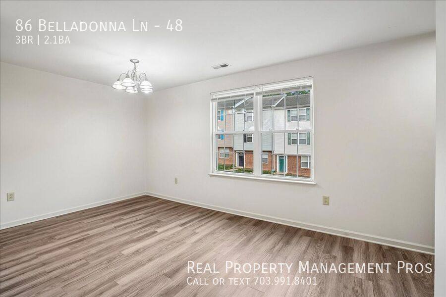 Townhouse for rent at 86 Belladonna Lane #48, Stafford, VA 22554