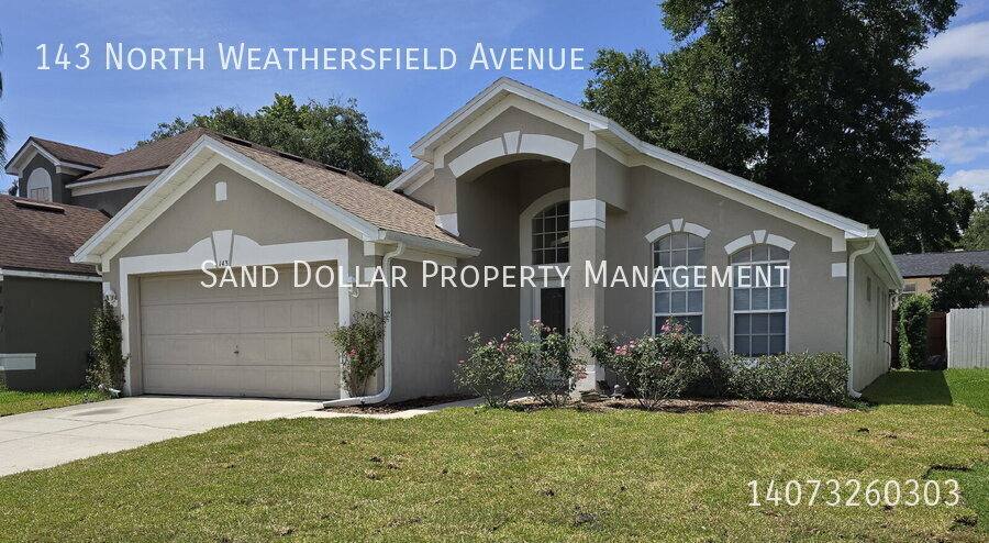 House for rent at 143 N Weathersfield Ave, Altamonte Springs, FL 32714