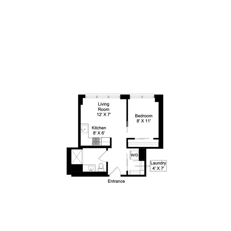 Apartment for rent at 5050 N Broadway, Chicago, IL 60640
