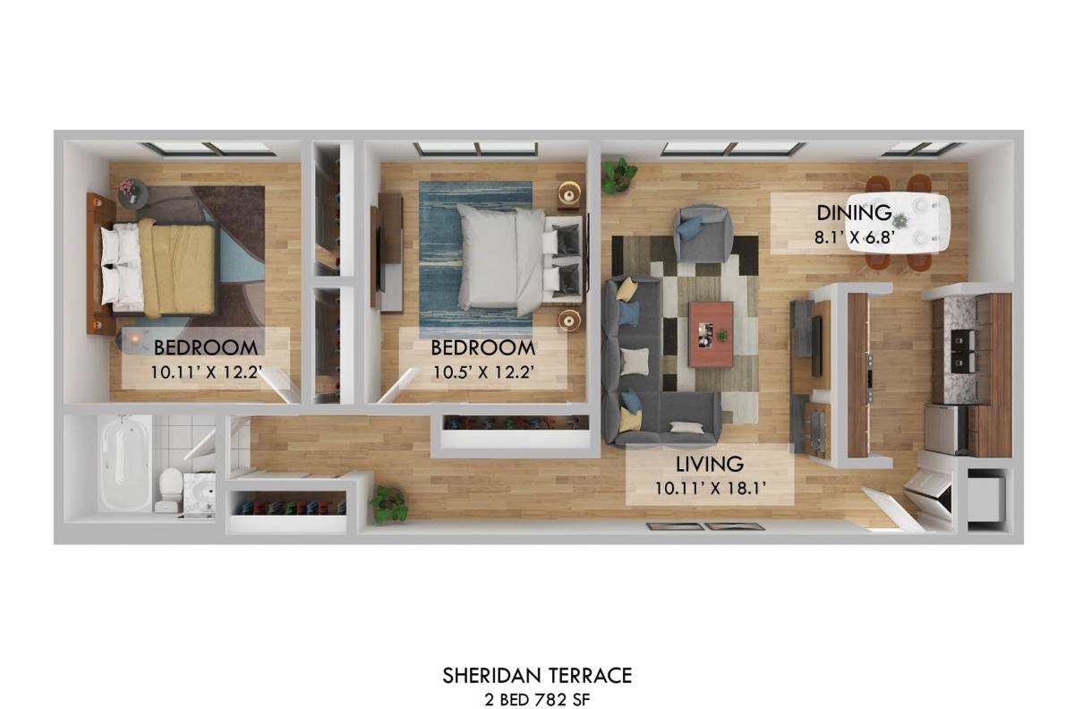 Apartment for rent at 6725 N Sheridan Rd, Chicago, IL 60626
