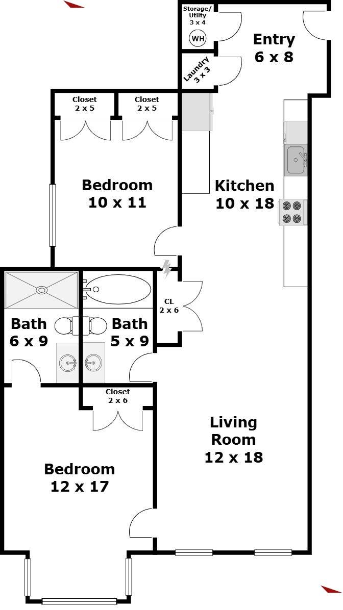 Apartment for rent at 425 Market St, Brighton, MA 02135