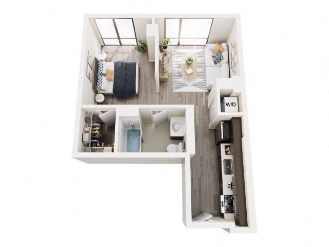 Apartment for rent at 728 N Morgan St, Chicago, IL 60642