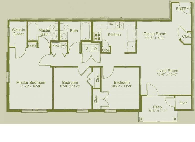 Apartment for rent at 4500-4510 Westport Woods Lane, Louisville, KY 40245