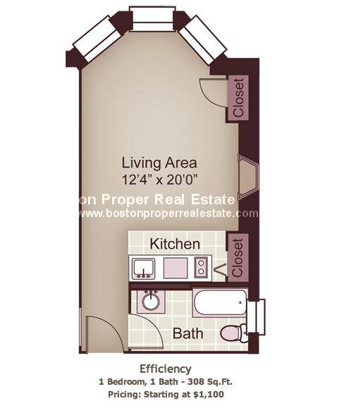 Apartment for rent at 91 Westland Ave #105, Boston, MA 02115