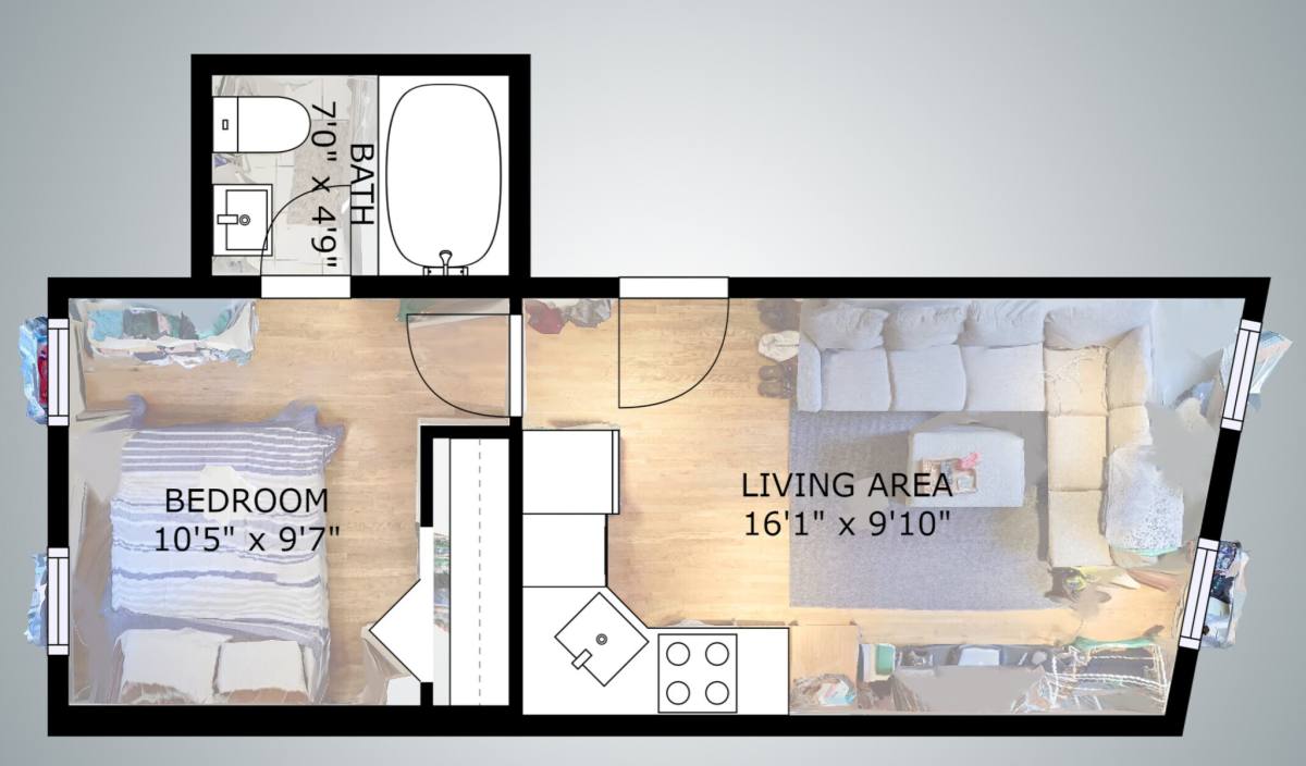 Apartment for rent at 91 Prince St #12, Boston, MA 02113