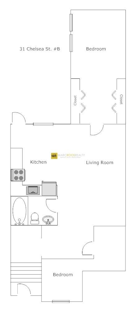 Apartment for rent at 31 Chelsea St #B, East Boston, MA 02128