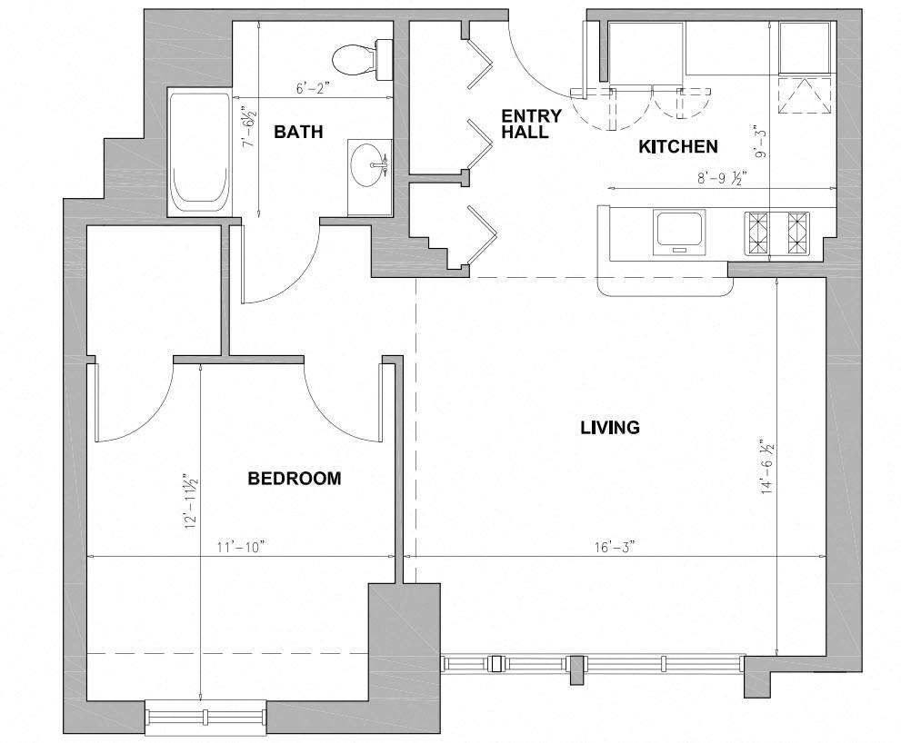 Apartment for rent at 761 Harrison Ave #JC411, Boston, MA 02118