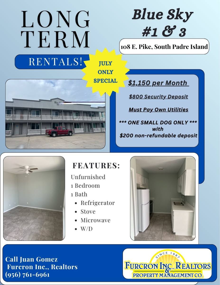 Condo for rent at 108 E Pike, South Padre Island, TX 78597