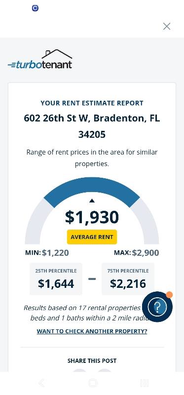 Apartment for rent at 602 26th St W #A, Bradenton, FL 34205