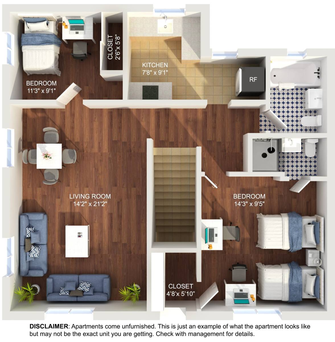 Apartment for rent at 2623 Ellendale Place #20, Los Angeles, CA 90007