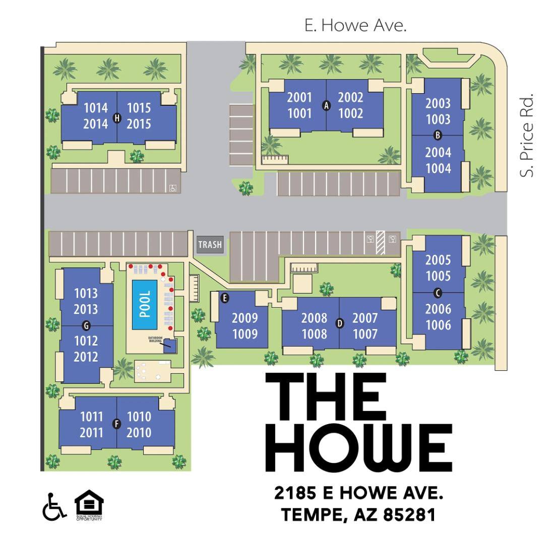 Apartment for rent at 2185 E Howe Ave, Tempe, AZ 85281