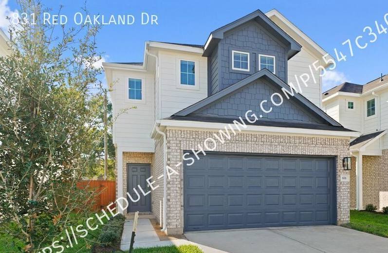 831 Red Oakland Dr, Houston, TX 77090 - House for Rent