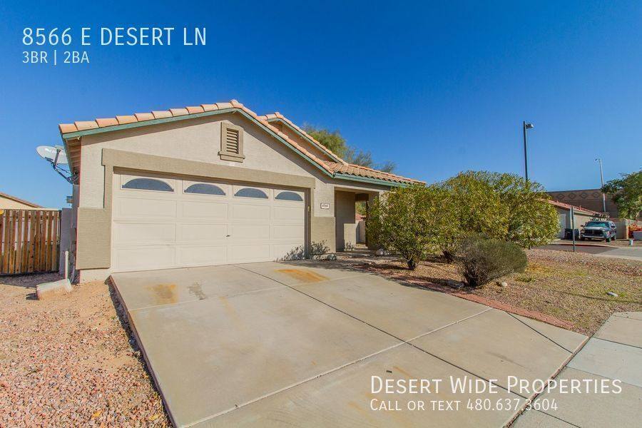 House for rent at 8566 E Desert Lane, Mesa, AZ 85209