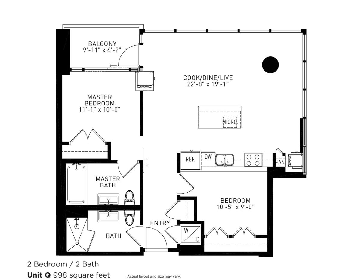 Apartment for rent at 1135 S Delano Court E, Chicago, IL 60605