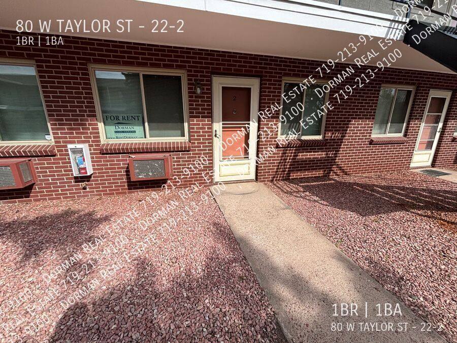 Apartment for rent at 80 W Taylor St, Colorado Springs, CO 80907