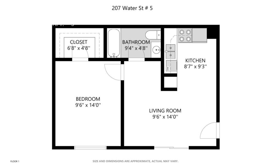 Apartment for rent at 207 Water St, Brooklyn, MI 49230