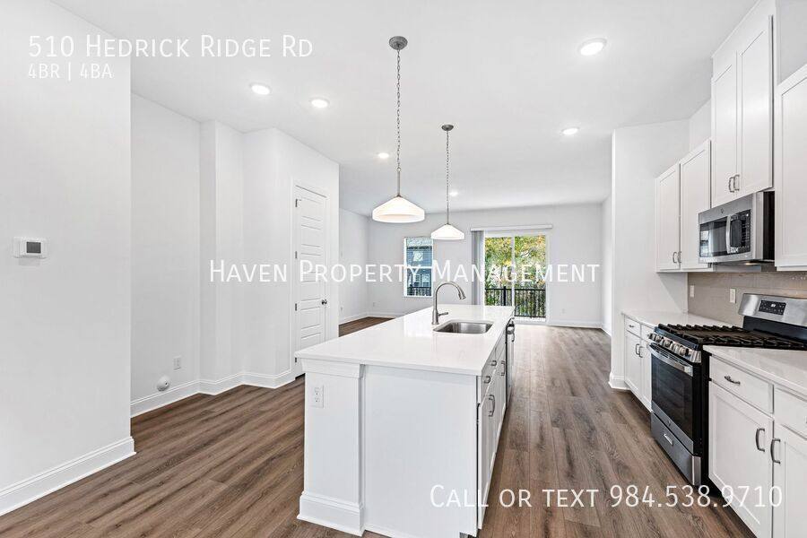 Townhouse for rent at 510 Hedrick Ridge Rd, Cary, NC 27519