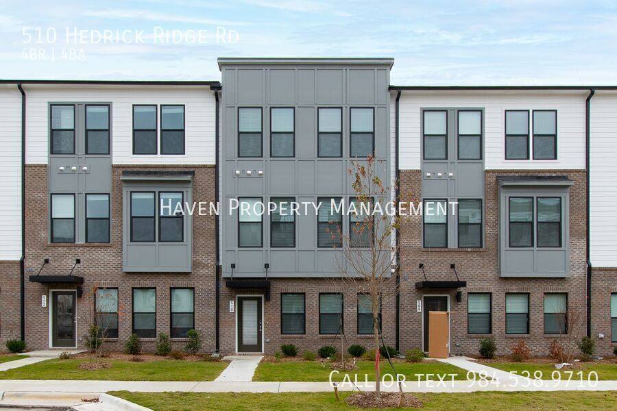 Townhouse for rent at 510 Hedrick Ridge Rd, Cary, NC 27519