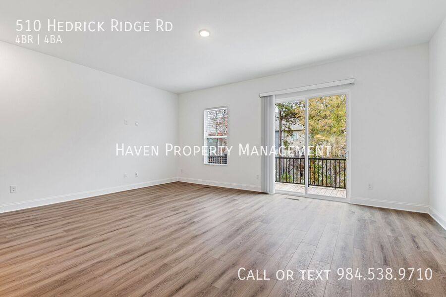Townhouse for rent at 510 Hedrick Ridge Rd, Cary, NC 27519