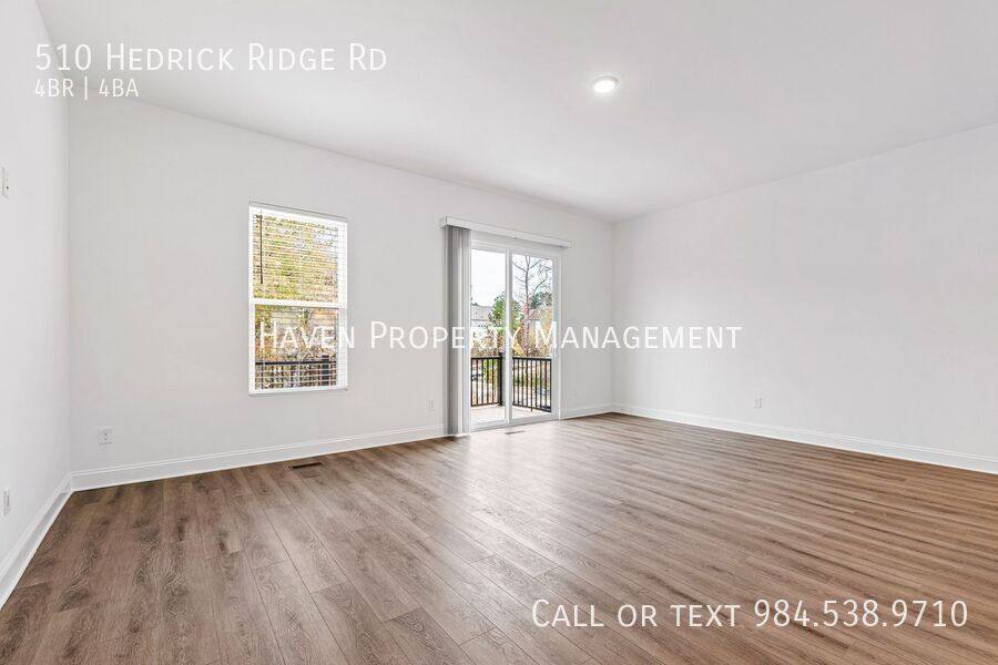 Townhouse for rent at 510 Hedrick Ridge Rd, Cary, NC 27519