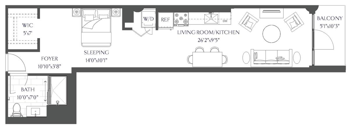 Apartment for rent at 3121 N Broadway, Chicago, IL 60657