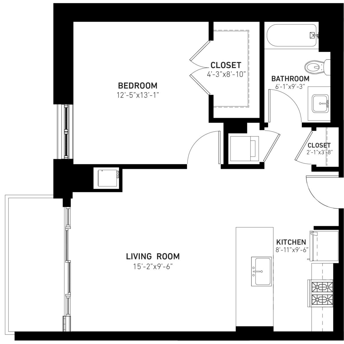Apartment for rent at 8000 Lincoln Ave, Skokie, IL 60077