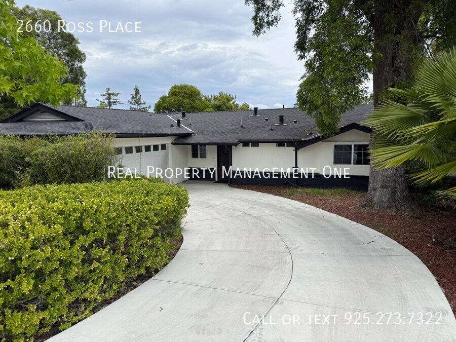 House for rent at 2660 Ross Place, Walnut Creek, CA 94597