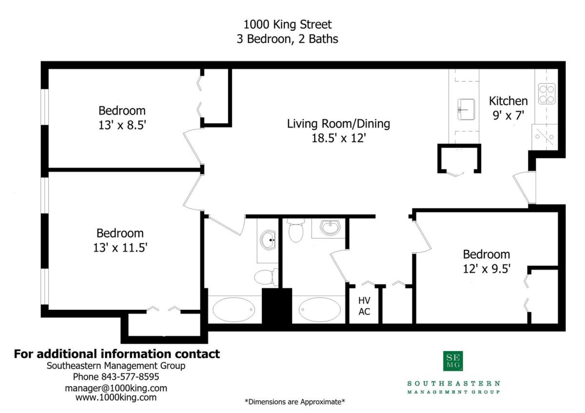Apartment for rent at 1000 King St #100, Charleston, SC 29403