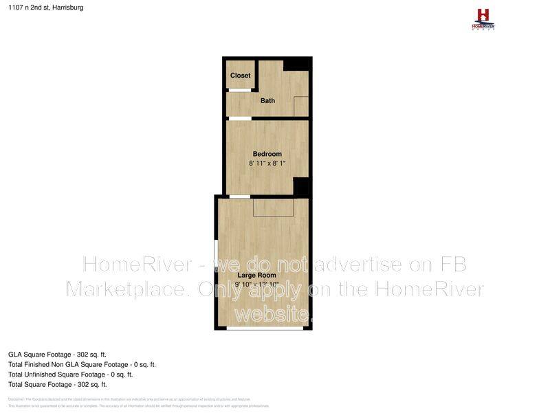 Apartment for rent at 1107 N 2nd St #1, Harrisburg, PA 17102