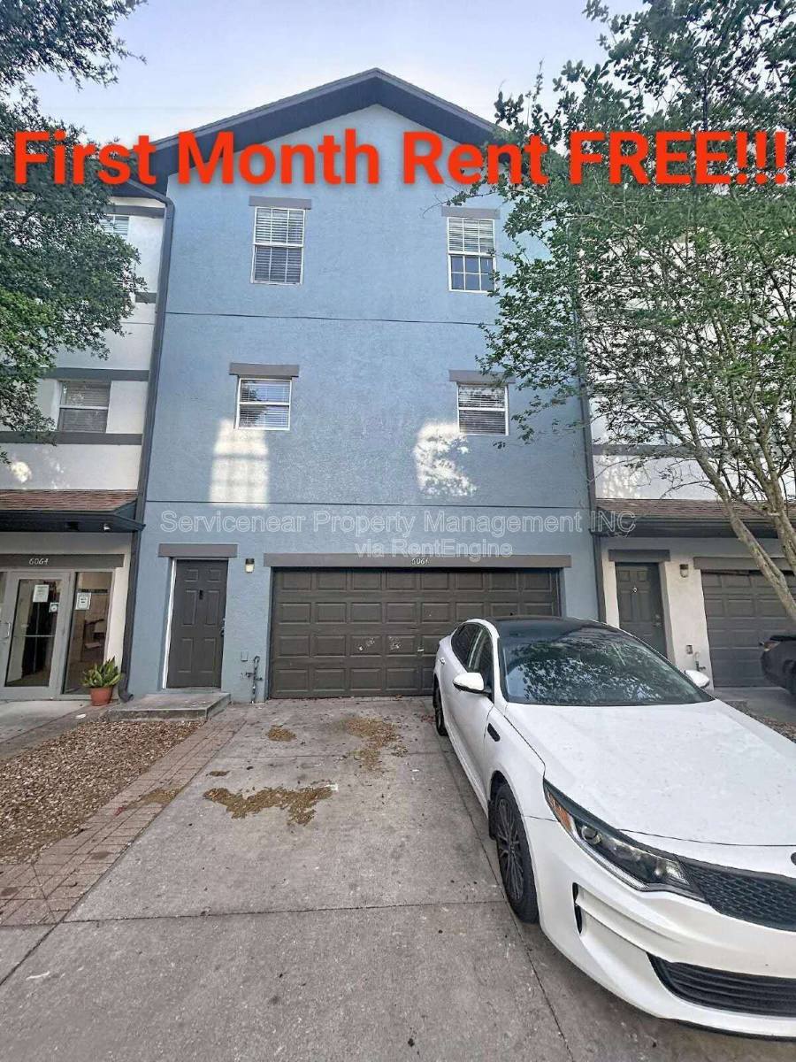 Townhouse for rent at 6066 Gibson Ave, Tampa, FL 33617