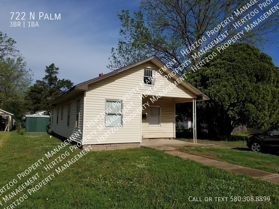 House for rent at 722 N Palm, Ponca City, OK 74601