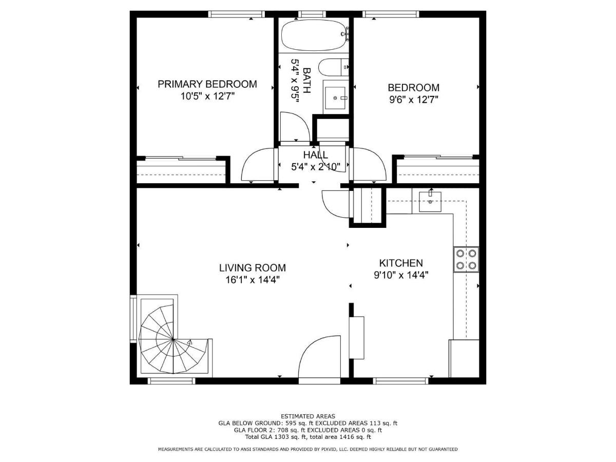 Apartment for rent at 38 W Navajo St #B, Colorado Springs, CO 80905