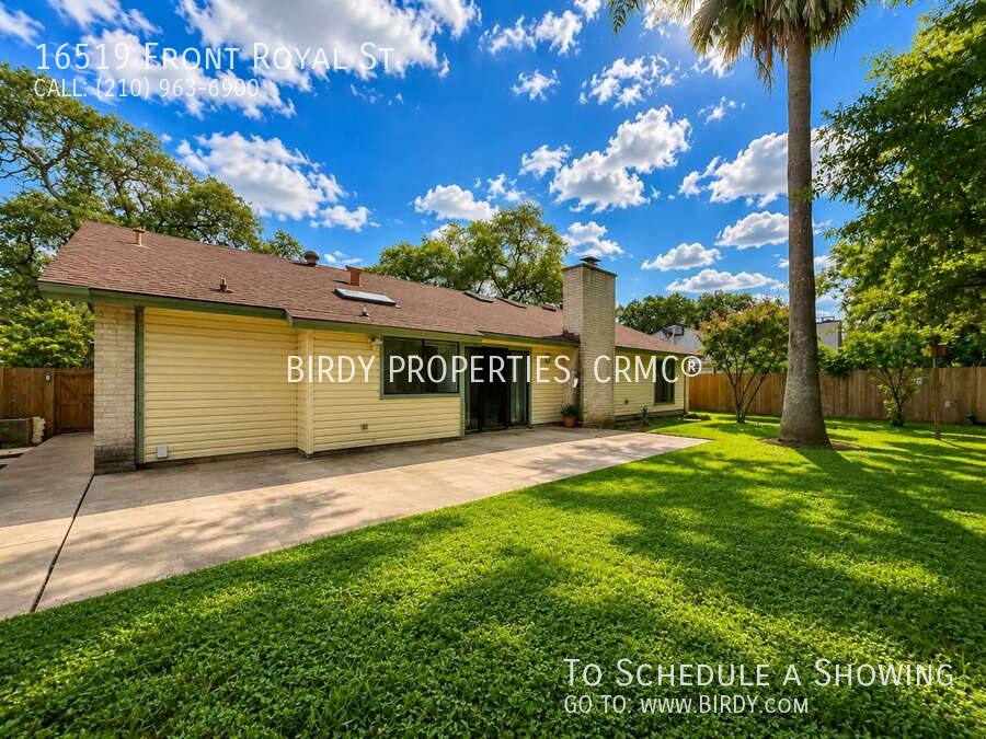 House for rent at 16519 Front Royal St, San Antonio, TX 78247