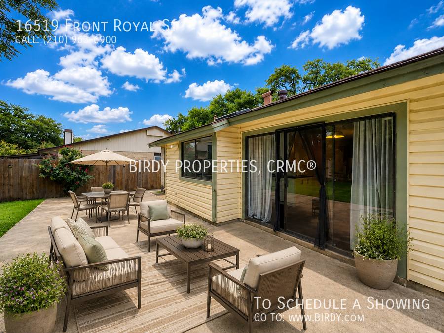 House for rent at 16519 Front Royal St, San Antonio, TX 78247